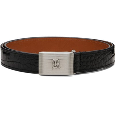 R13 Black Box Buckle Belt