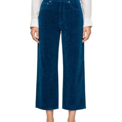 R13 Blue Velvet X-Boyfriend Trousers