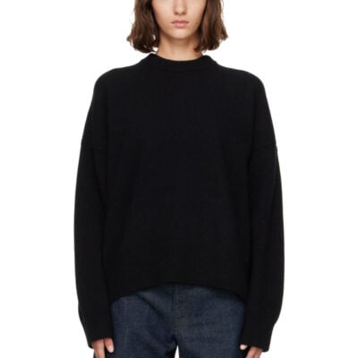 Randoacutehe Gray Classic Crewneck Sweater
