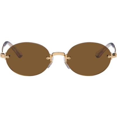 Ray Ban Gold A$AP Rocky Edition RB3929 Sunglasses