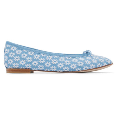 Repetto Blue Cendrillon Ballerina Flats