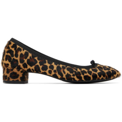 Repetto Brown Camille Rubber-Sole Heels