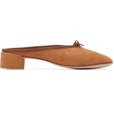 Repetto Tan Camille Mule Heels