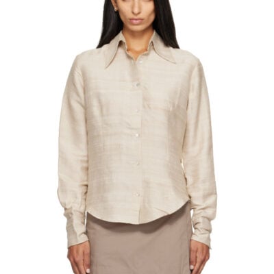 Rescha SSENSE Exclusive Beige Sharoukan Shirt