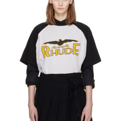 Rhude Gray 4x4 Spirit Raglan T-shirt