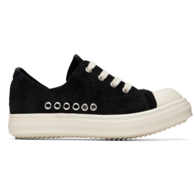 Rick Owens Black Tower 'Tower of Love' Low Sneaks Sneakers