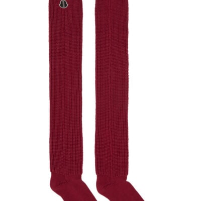 Rick Owens Moncler + Rick Owens Red Hiking Socks
