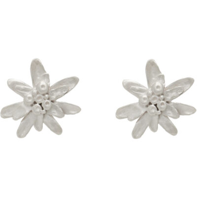 Rier SSENSE Exclusive Zoé Mohm Edition Edelweiss Earrings