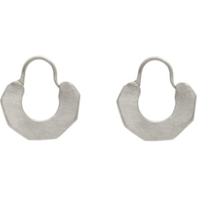 Rier Zoé Mohm Edition Hexagonal Hoop Earrings
