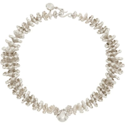 Rier Zoé Mohm Edition Sterling Silver Pinecone Necklace