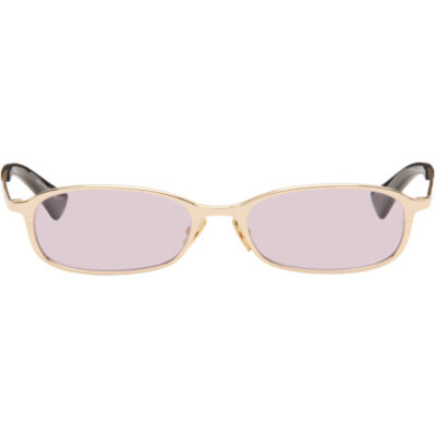 Saint Laurent Gold SL 934 Mia Sunglasses