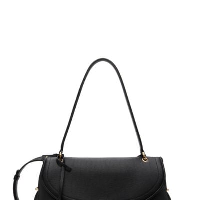 Salvatore Ferragamo Black 'Ferragamo' Sofia 2026 Shoulder Bag