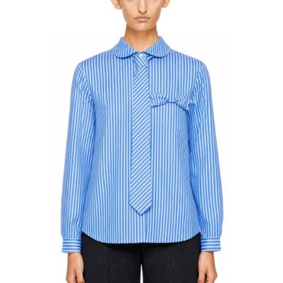 Sandy Liang Blue Gemma Shirt