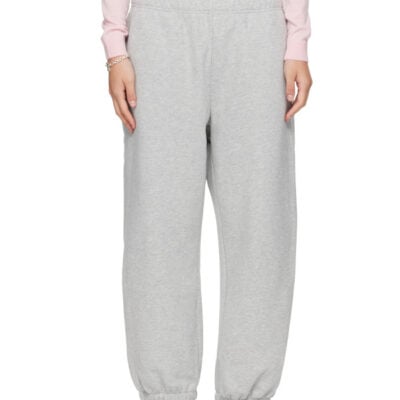 Sandy Liang Gray Dimple Sweatpants