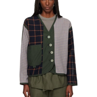 Sc103 Multicolor Ridge Cardigan