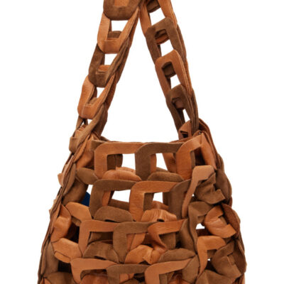 Sc103 Tan Links Tote