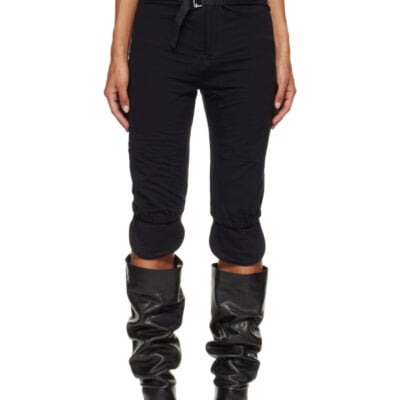 Seconda Black Military Shorts