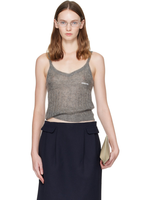 SHUSHU/TONG Gray Knit Camisole