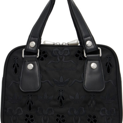 Simone Rocha Black adidas Originals Edition Embroidered Bag