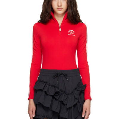 Simone Rocha Red adidas Originals Edition Bodysuit