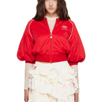 Simone Rocha Red adidas Originals Edition Superstar Track Top