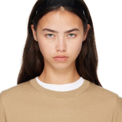 Sophie Buhai Black Thin Bessette Headband