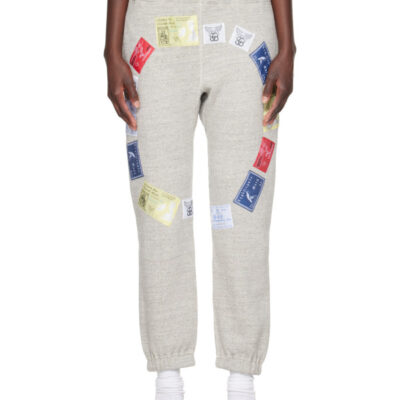 Stefan Cooke Gray AG Spalding Edition CB Patch Sweatpants