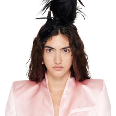Stephen Jones Black Frolic Hat