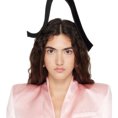 Stephen Jones Black 'The Fumoir, Claridges' Headband