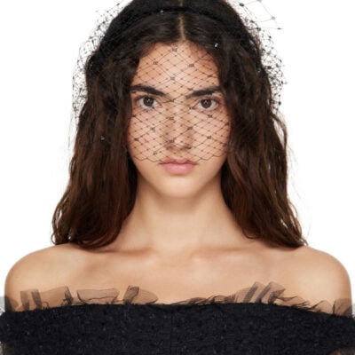 Stephen Jones Black Zen Headband