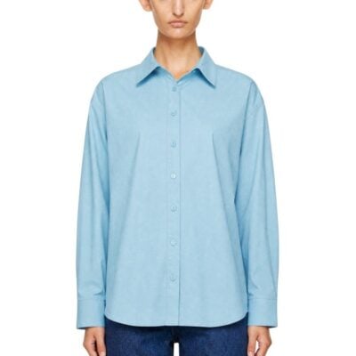 Still Here Blue Madison Button Down Shirt