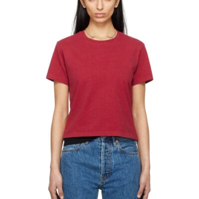 Still Here SSENSE Exclusive Red 'The Shirt' T-shirt