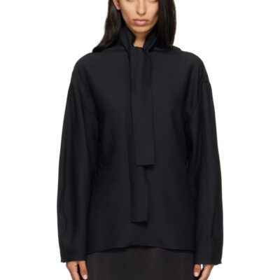 Studio Nicholson Black Loti Top