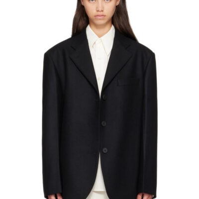 Studio Nicholson Black Sono Blazer