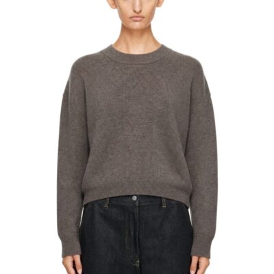 Studio Nicholson Brown Morina Knit Sweater