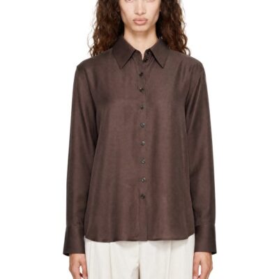 Studio Nicholson Brown Torin Shirt