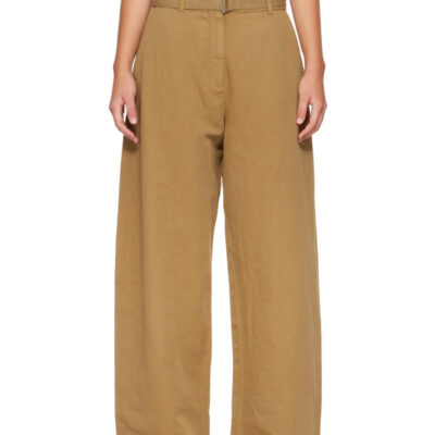 Studio Nicholson Tan Chatto Trousers