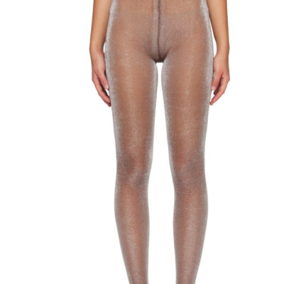 Swedish Stockings Purple Tora Shimmery Tights