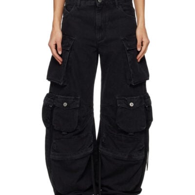 The Attico Black Fern Jeans