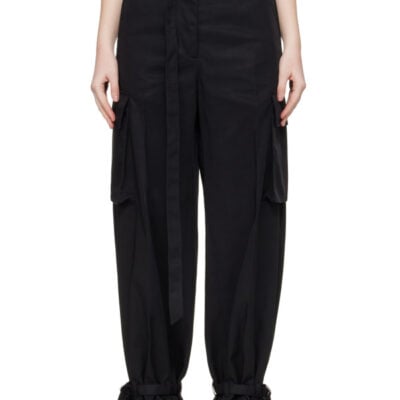The Attico Black Long Trousers