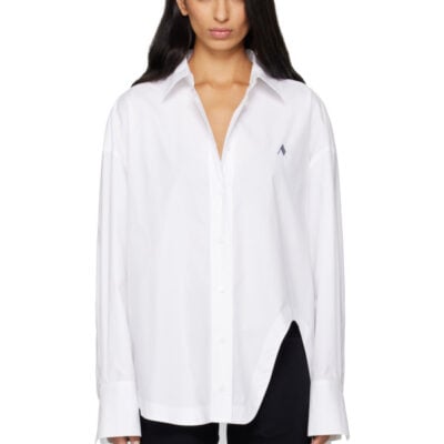 The Attico White Diana Shirt