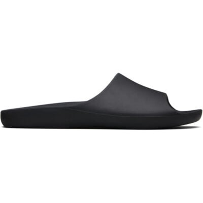 The Row Black Ama Pool Slides