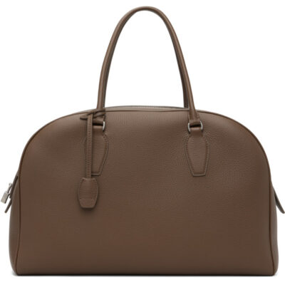 The Row Brown Leather India 15.75 Bag
