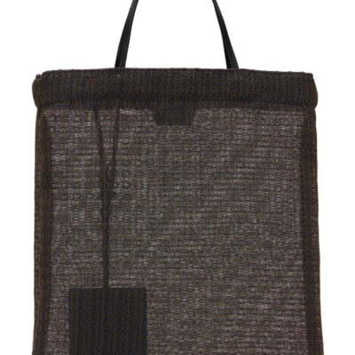 The Row Navy Barn Mini Tote
