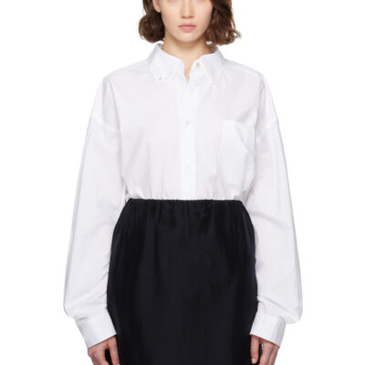 The Row White Victoria Shirt