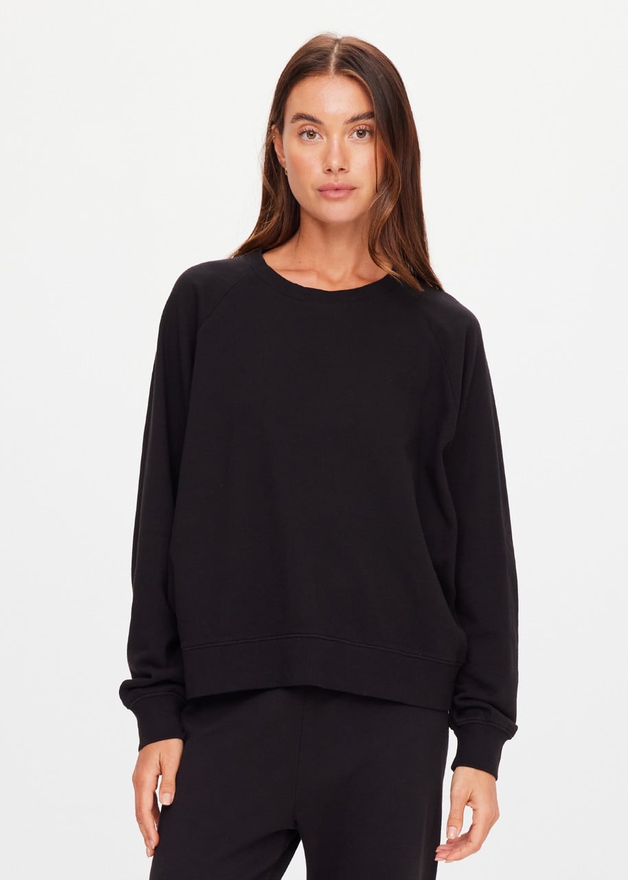 THE UPSIDE Lennox Raglan Crew Sweater