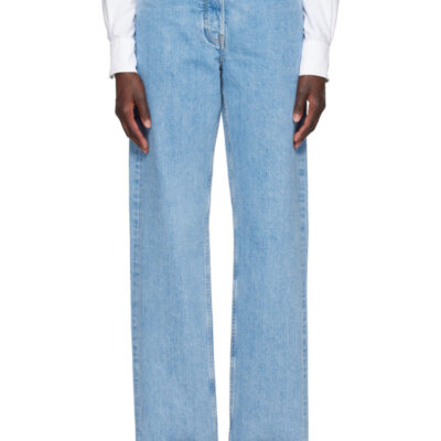 Thom Browne Blue Selvedge Denim Jeans