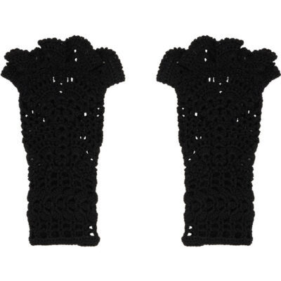 Toga Pulla Black Lace Arm Warmers