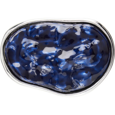Toga Pulla Round Wave Brooch