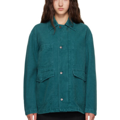 Tonywack Green Brushed Cotton Barn Jacket